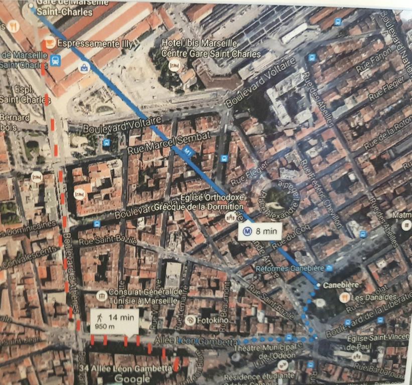 Hotel Des Allees Marseille Ngoại thất bức ảnh